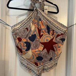 Brand New Anthropologie Halter Top Size L